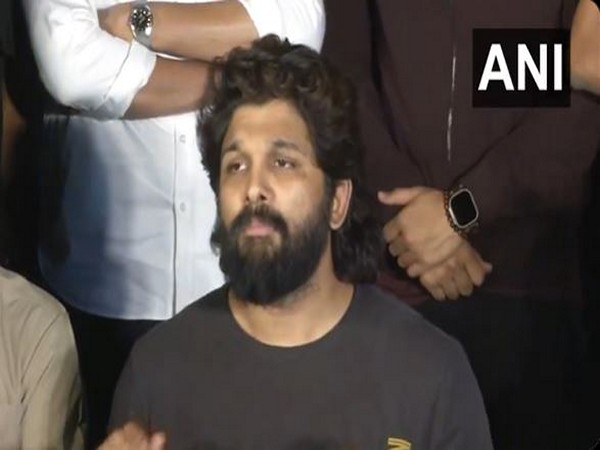 Allu Arjun (Image source: ANI)