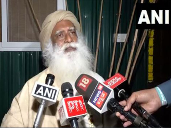 Spiritual leader Sadhguru Jaggi Vasudev (Photo/ANI)  