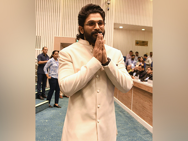 Actor Allu Arjun (Image Source: ANI)