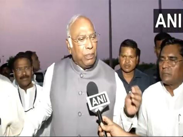  Congress President Mallikarjun Kharge (Photo/ANI)