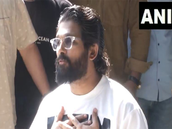 Allu Arjun (Image source: ANI)