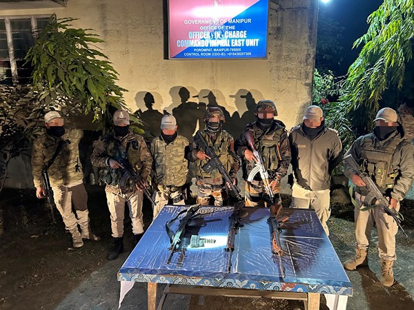 Visuals of the recovered arms and ammunition (Photo/Manipur Police)