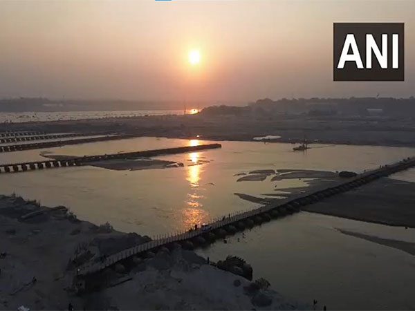 Drone Visuals from Prayagraj (Photo/ANI)