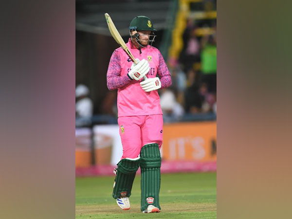 Klassen's batting was the only positive for South Africa. (Photo- Proteas Men X/@ProteasMenCSA)