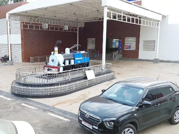 Historic Bhilai Railway Station undergoes renovation under Amrit Bharat Station Yojana (Photo/ANI)