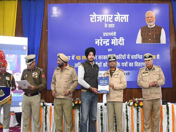 Visuals from the Rozgar Mela (Photo/ANI)