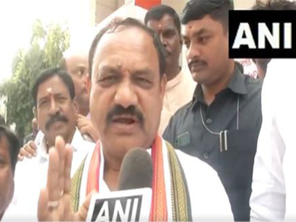 Telangana Pradesh Congress Committee (TPCC) chief, Bomma Mahesh Kumar Goud (Photo/ANI)