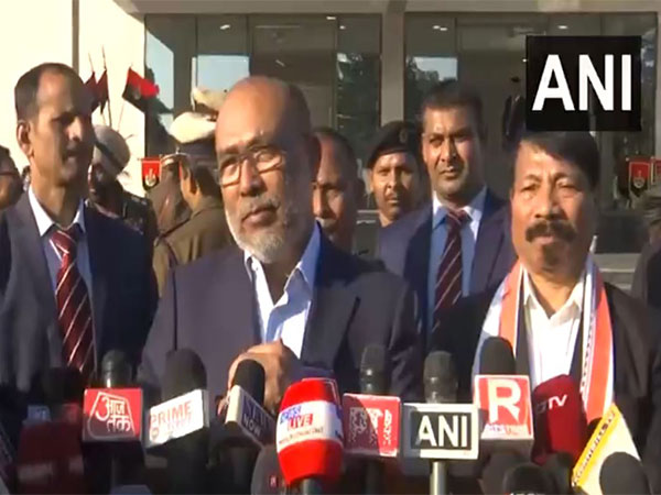Manipur Chief Minister N Biren Singh (Photo/ANI)