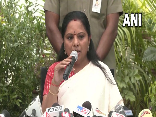 BRS MLC Kalvakuntla Kavitha (File Photo/ANI)