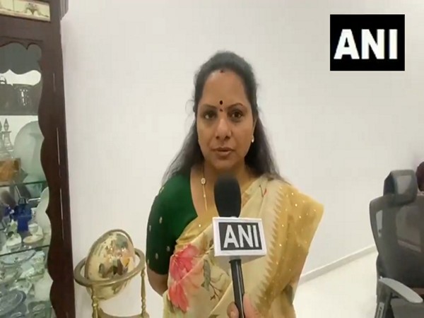 BRS leader K Kavitha (Photo/ANI)