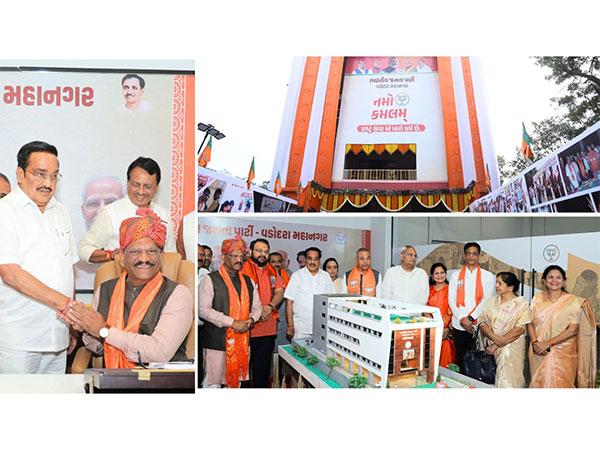 Union Minister C.R. Patil Inaugurates BJP's Grand New Office – Namo Kamalam in Vadodara