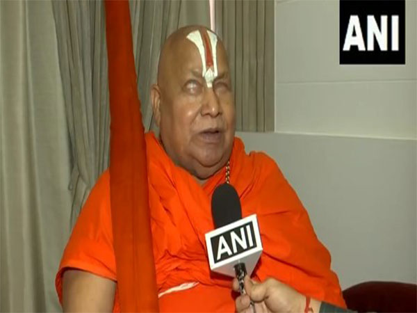 Jagadguru Rambhadracharya (Photo/ ANI)