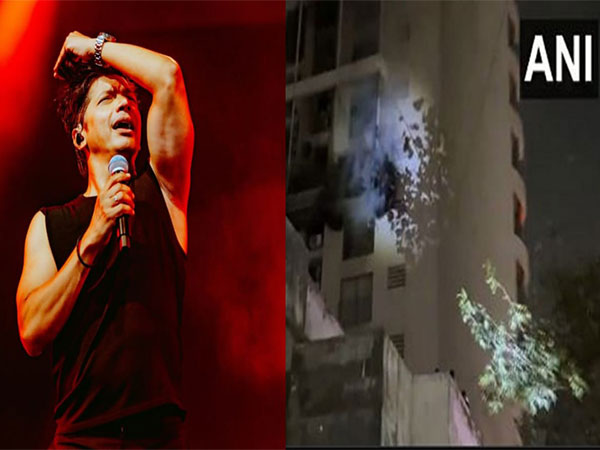 Singer Shaan (Photo/instagram/@singer_shaan)    A visual from the spot (Photo/ANI)