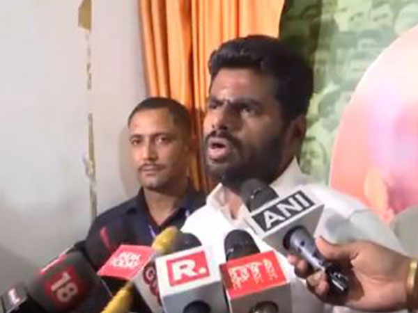 Tamil Nadu BJP president K Annamalai (Photo/ANI)