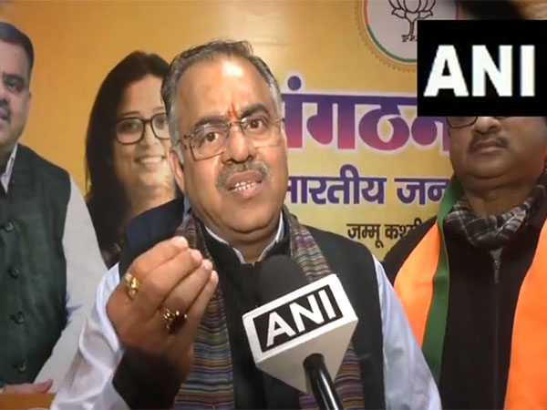 BJP National General Secretary Tarun Chugh (Photo/ANI)