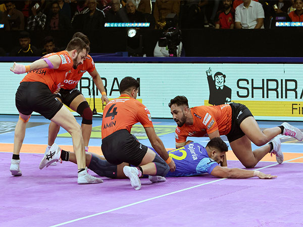 U Mumba players in ation (Photo: PKL)