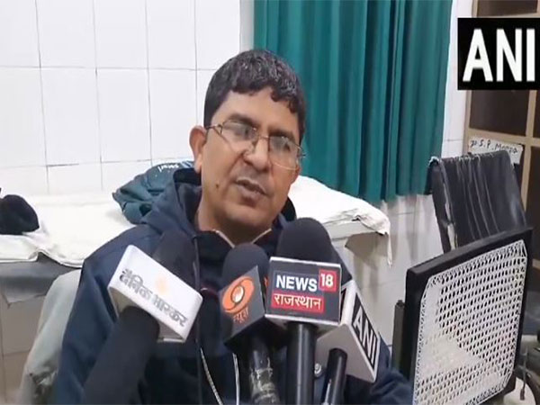 Ramesh Meena, Chief Medical Officer of the Karauli District Hospital (Photo/ANI)