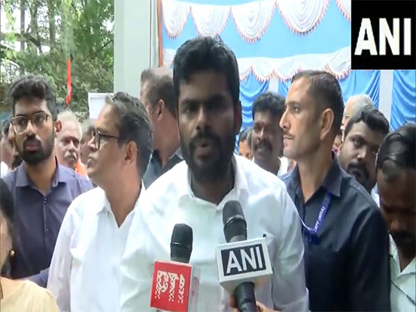  Tamil Nadu BJP President K Annamalai (Photo/ANI)