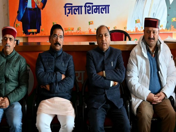 Shimla: BJP celebrates 'Good Governance Day' marking 100th birthday of former PM Atal Bihari Vajpayee (Photo/ ANI)