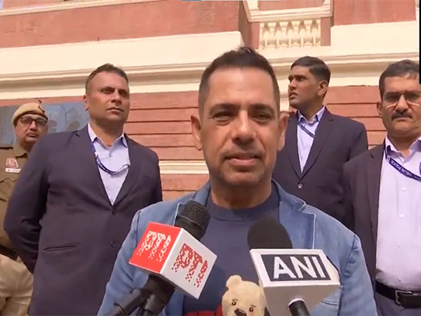 Businesman Robert Vadra, husband of Congress leader Priyanka Gandhi Vadra (Photo/ANI)