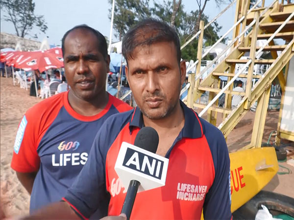 Lifeguard Incharge, Sanjay Yadav (Photo/ANI)