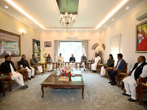 NDA meeting was held at the residence of BJP president JP Nadda (Photo/ANI)