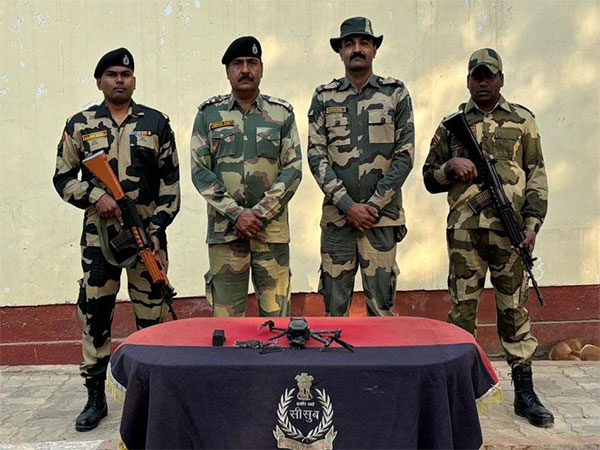 BSF recovers a China-made drone in Amritsar (Photo/BSF)