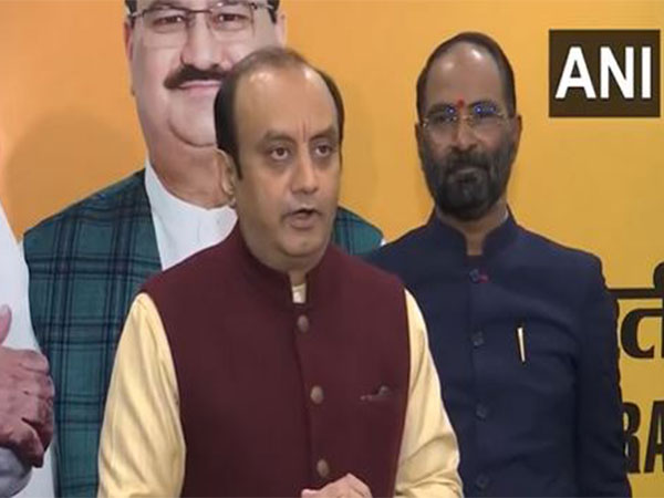 BJP MP Sudhanshu Trivedi (Photo/ANI) 