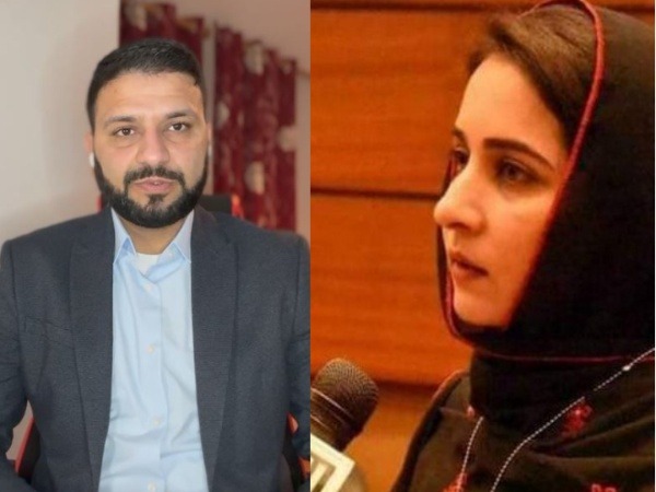 Hakeem Baloch (Left) and Karima Baloch (Right) (Photo/ANI)