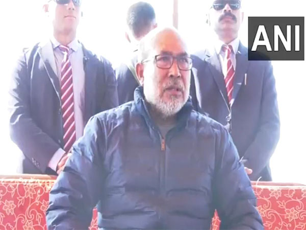 Manipur CM Biren Singh (Photo/ANI)