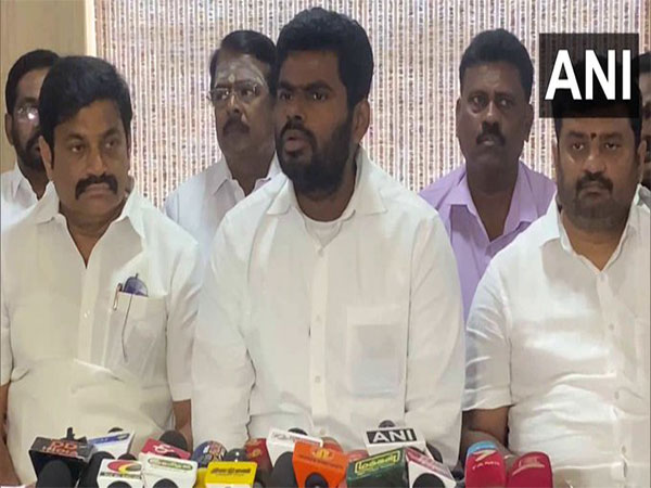 Tamil Nadu BJP President K Annamalai (Photo/ANI)