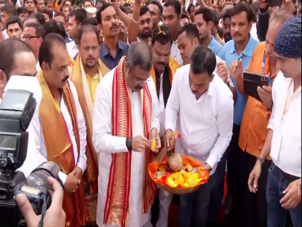 Union Education Minister Dharmendra Pradhan at the inauguration on Thursday. (Photo/ANI)