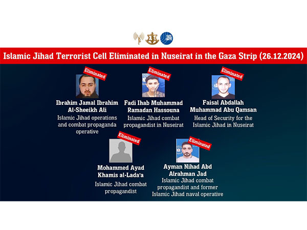 IDF displays list of killed people (Image: X@IDF)