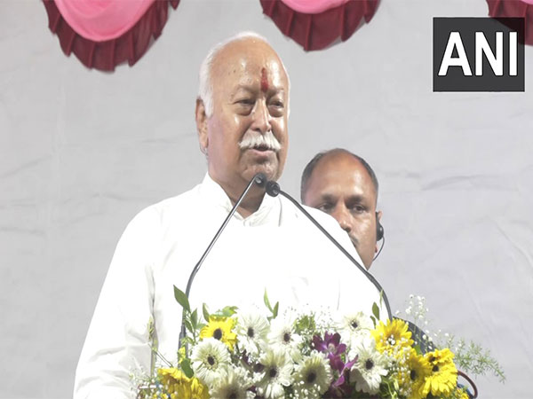 RSS Chief Mohan Bhagwat (Photo/ANI)