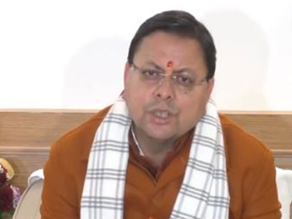  Uttarakhand Chief Minister Pushkar Singh Dhami (Photo/ANI)
