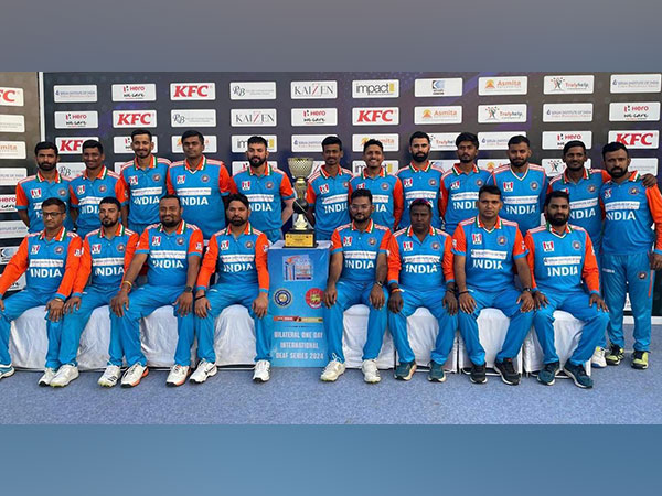 India Deaf Cricket squad (Image IDCA media)