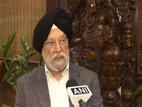  Union Minister Hardeep Singh Puri. (Photo/ANI)