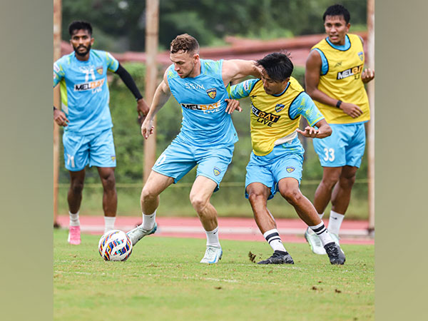 Chennaiyin FC during training session (Image: Chennaiyin FC)