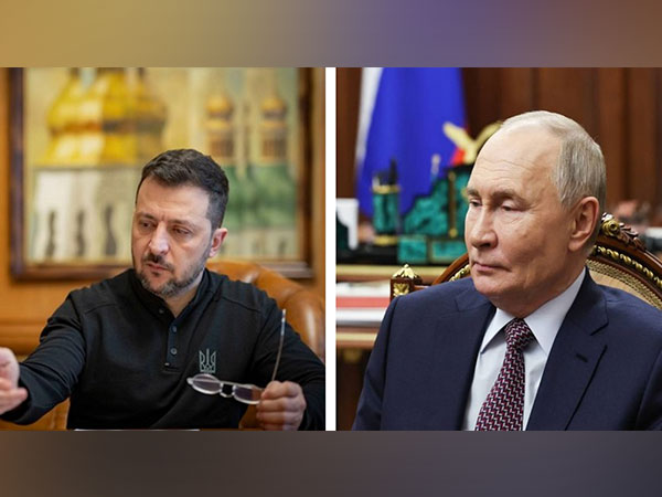 Ukrainian President Volodymyr Zelenskyy and Russian president Vladimir Putin (Photo/@ZelenskyyUa/TASS)