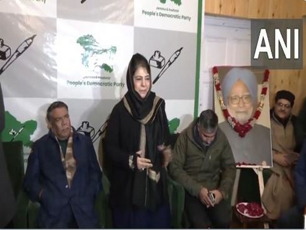 PDP chief Mehbooba Mufti. (Photo/ANI)