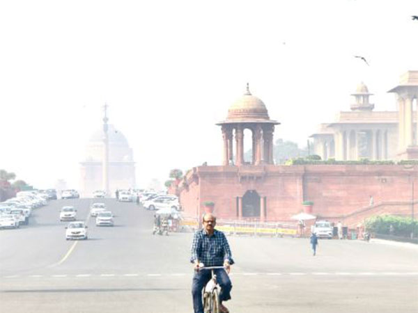 Delhi air quality improves (Photo/ANI)