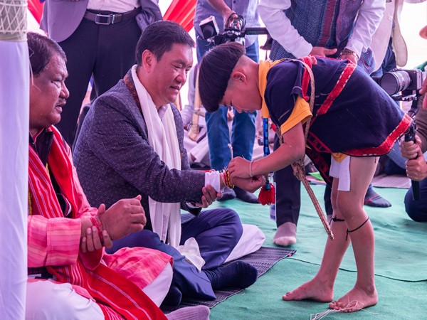  Arunachal Pradesh Chief Minister Pema Khandu. (Photo/ANI)
