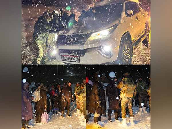 Chinar Corps rescues stranded tourists, civilians (Photo/X@ChinarcorpsIA)