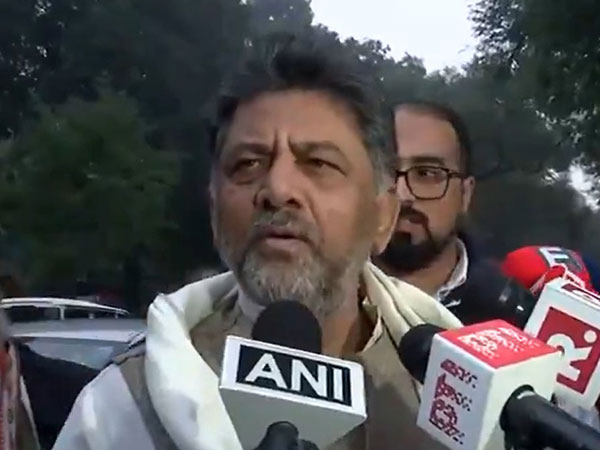 Karnataka Deputy Chief Minister DK Shivakumar (Photo/ANI)