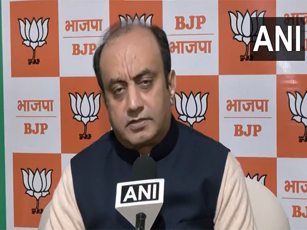 Bharatiya Janata Party (BJP) national spokesperson Sudhanshu Trivedi (Photo/ANI)