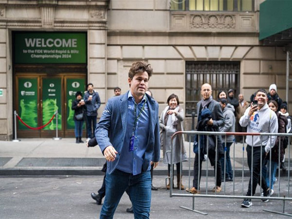 Magnus Carlsen. (Picture: X/@FIDE_chess)