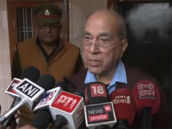 Chairman of Shri Ram Janmabhoomi Construction Temple, Nripendra Mishra (Photo/ANI)