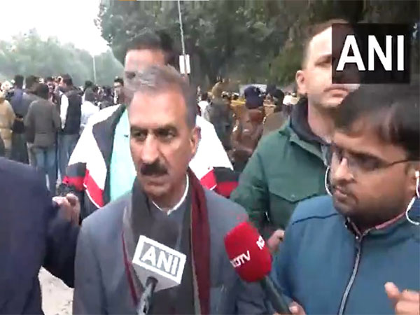 Himachal Pradesh Chief Minister Sukhvinder Singh Sukhu (Photo/ANI)