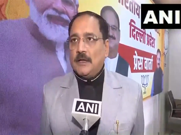 BJP State President, Virendraa Sachdeva (Photo/ANI)