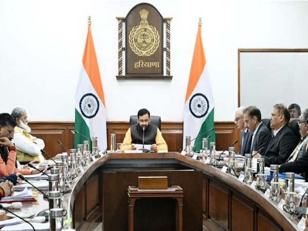 Haryana Chief Minister Nayab Singh during cabinet meeting (Photo/Haryana Govt)